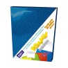 HOJA FOMI SAIRA DIAMANTADO TAMAÑO CARTA 478003 COBALTO #03 PAQUETE CON 10 PIEZAS