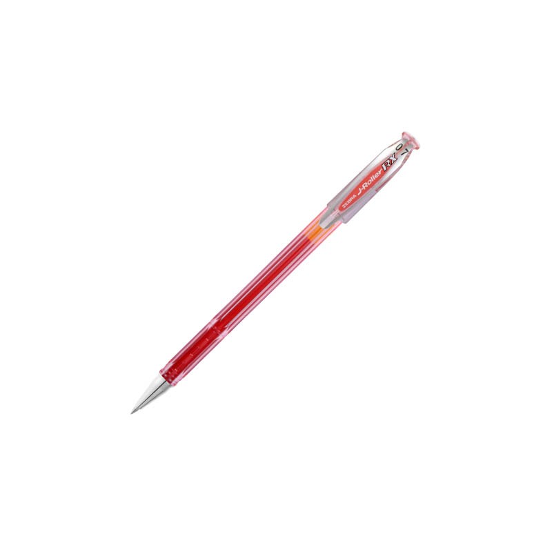 ROLLER JRX-ZEBRA 8002 MEDIANO TINTA GEL ROJO
