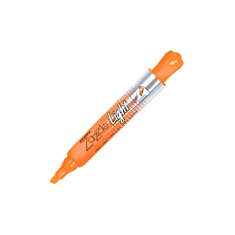 MARCATEXTOS ZEBRA ZAZZLE LIGHT 3205-02 NARANJA