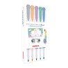 MARCADOR DOBLE PUNTA MILDLINER BRUSH ZEBRA CUTE PASTEL 403PSTPNE005 CAJA CON 5