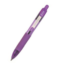 BOLIGRAFO RETRACTIL Z-GRIP ZEBRA MINI VIOLETA PUNTO MEDIANO