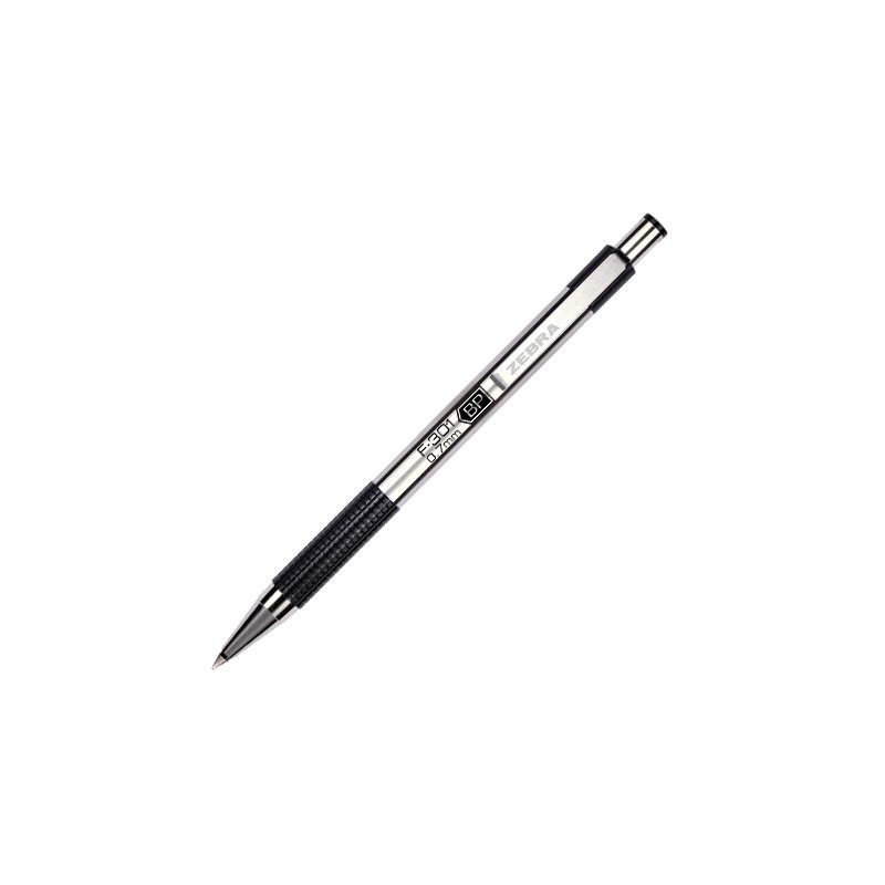 BOLIGRAFO RETRACTIL ZEBRA F-301 MOD 7000 NEGRO