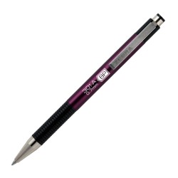 BOLIGRAFO RETRACTIL ZEBRA F-301A 7001-03 UVA TINTA NEGRA
