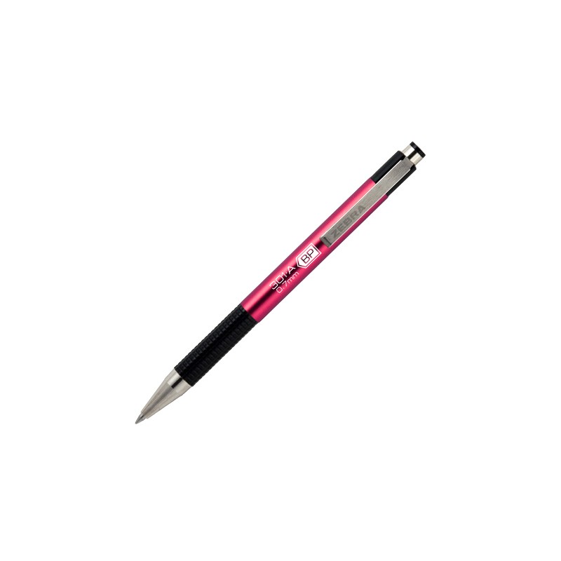 BOLIGRAFO RETRACTIL ZEBRA F-301A 7001-06 ROSA TINTA NEGRA
