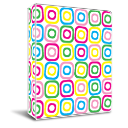 CARPETA DE ARGOLLAS DANPEX FASHION FA 517-4 CUADRO