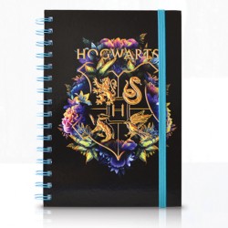 LIBRETA DE APUNTES DANPEX CON ESPIRAL HARRY POTTER HP 751W