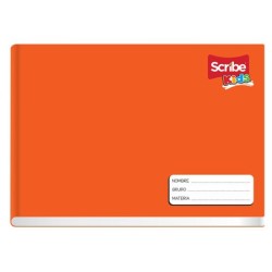 CUADERNO COSIDO FORMA ITALIANA SCRIBE KIDS 2244 100 HOJAS BLANCO