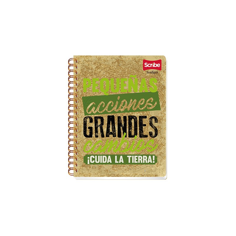 CUADERNO PROFESIONAL SCRIBE ECOLOGICO 3800 100 HOJAS RAYA