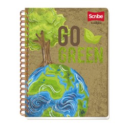 CUADERNO PROFESIONAL SCRIBE ECOLOGICO 3803 100 HOJAS CUADRO 7 MM.
