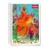CUADERNO CON ESPIRAL FORMA FRANCESA SCRIBE ESCOLAR MEGA 4542 100 HOJAS CUADRO 5 MM.