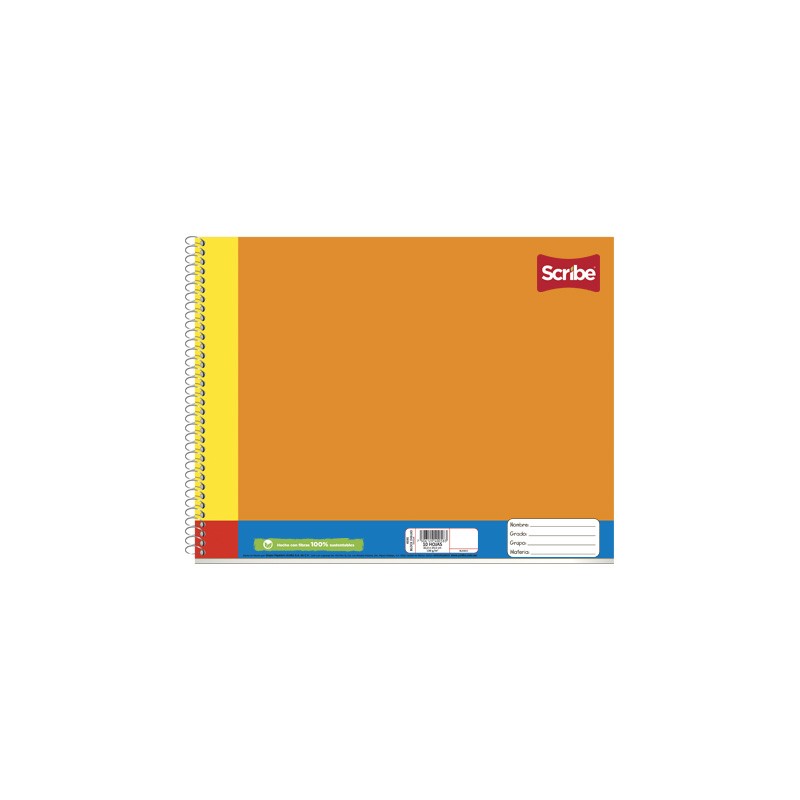 BLOCK DE DIBUJO SCRIBE ESCOLAR 4590 10 HOJAS CHICO CON PROTECTORES