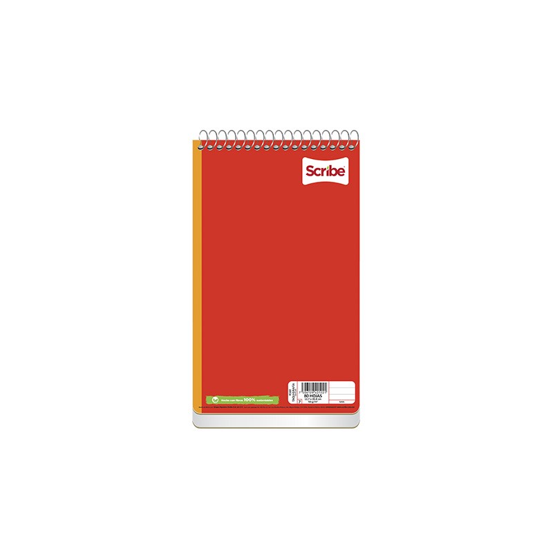 BLOCK TAQUIGRAFIA SCRIBE ESCOLAR 4560  80 HOJAS LARGO