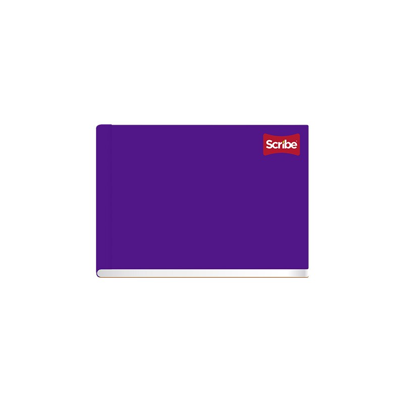 CUADERNO COSIDO FORMA ITALIANA SCRIBE CLASICO 4522 100 HOJAS CUADRO 5 MM.