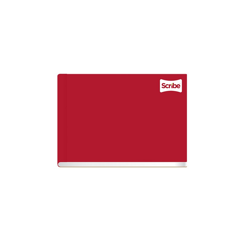 CUADERNO COSIDO FORMA ITALIANA SCRIBE CLASICO 4524 100 HOJAS DOBLE RAYA