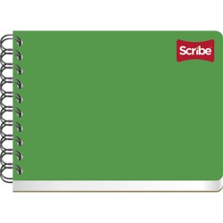 CUADERNO CON ESPIRAL FORMA ITALIANA SCRIBE CLASICO 1500 100 HOJAS RAYA