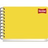 CUADERNO CON ESPIRAL FORMA ITALIANA SCRIBE CLASICO 1501 100 HOJAS BLANCO