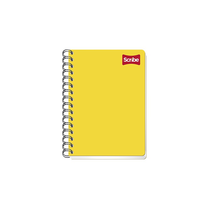 CUADERNO CON ESPIRAL FORMA FRANCESA SCRIBE CLASICO 1600 100 HOJAS RAYA