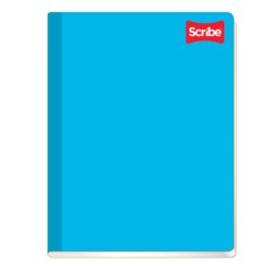 CUADERNO COSIDO COLEGIAL SCRIBE CLASICO 1522 100 HOJAS CUADRO 5 MM.