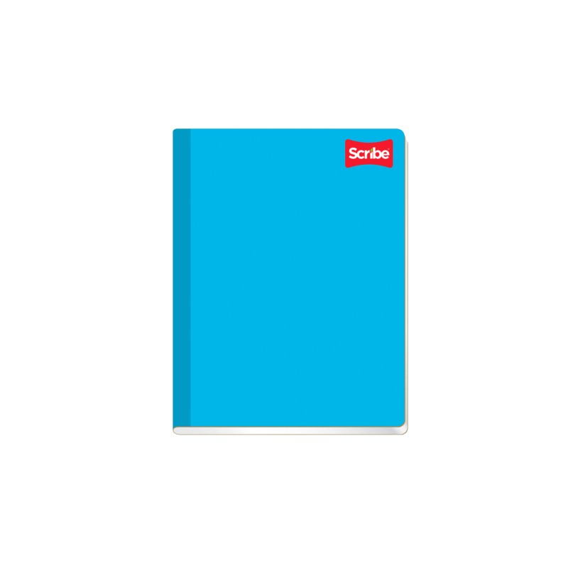 CUADERNO COSIDO COLEGIAL SCRIBE CLASICO 1522 100 HOJAS CUADRO 5 MM.