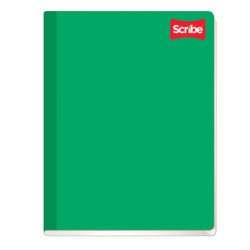 CUADERNO COSIDO COLEGIAL SCRIBE CLASICO 1524 100 HOJAS DOBLE RAYA