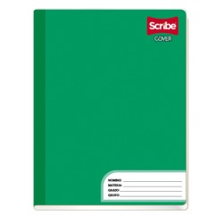 CUADERNO PROFESIONAL COSIDO SCRIBE COVER 0680 100 HOJAS RAYA