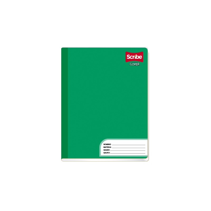 CUADERNO PROFESIONAL COSIDO SCRIBE COVER 0680 100 HOJAS RAYA