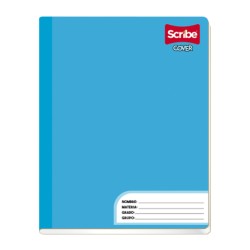 CUADERNO COSIDO COLLEGE SCRIBE COVER 0690 100 HOJAS RAYA