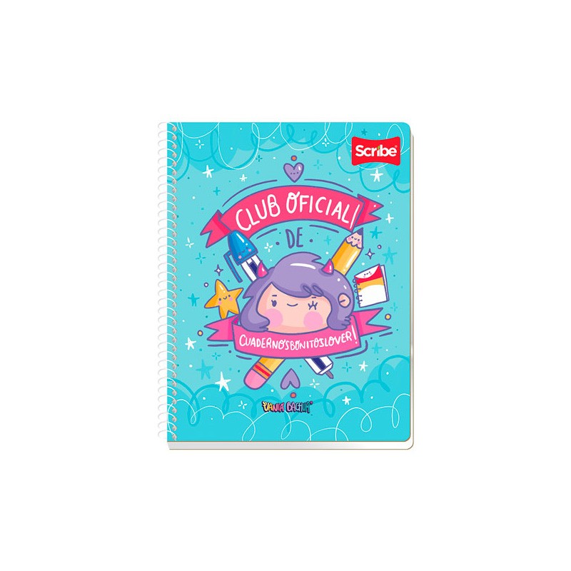 CUADERNO PROFESIONAL SCRIBE VANIA BACHUR 1830 90 HOJAS RAYA