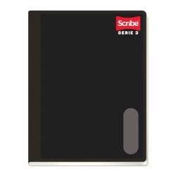 CUADERNO PROFESIONAL COSIDO SCRIBE SERIE III 4302100 HOJAS CUADRO 5 MM.