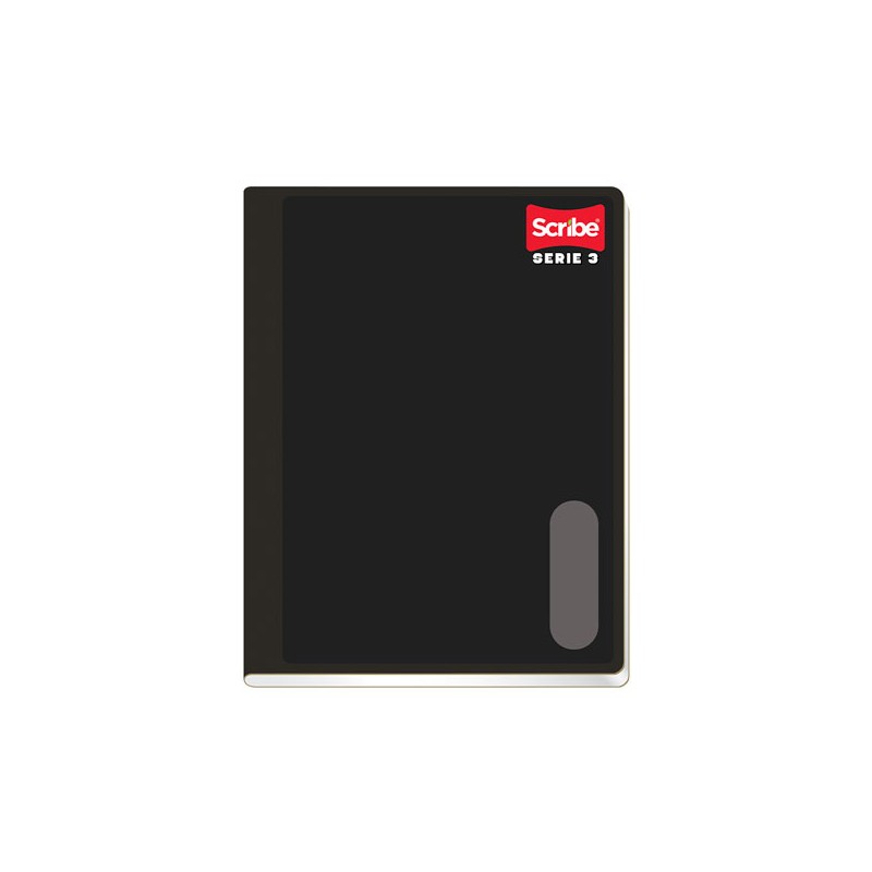 CUADERNO PROFESIONAL COSIDO SCRIBE SERIE III 4302100 HOJAS CUADRO 5 MM.