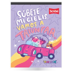 BLOCK CARTA SCRIBE VANIA BACHUR 1811 BLANCO 80H