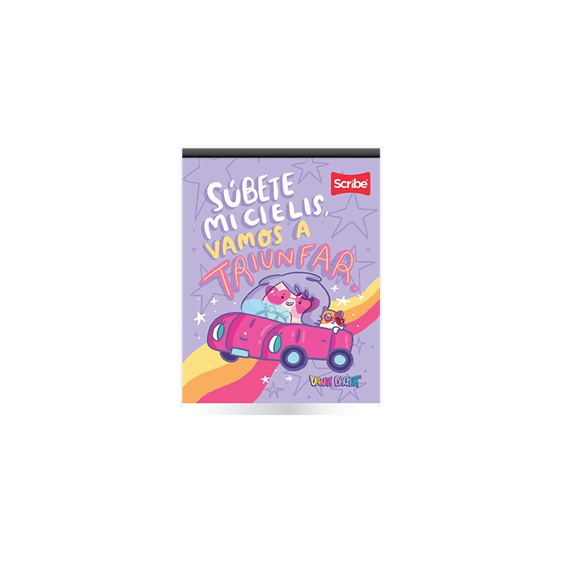 BLOCK CARTA SCRIBE VANIA BACHUR 1811 BLANCO 80H