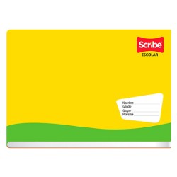 CUADERNO ENGRAP FORMA ITALIANA SCRIBE 6130 100 HOJAS RAYADO