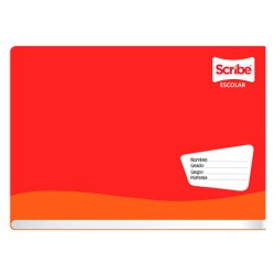 CUADERNO ENGRAP FORMA ITALIANA SCRIBE 6142 50 HOJAS CUADRO 5 MM.
