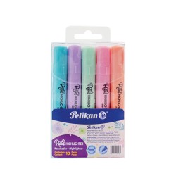 MARCATEXTOS PELIKAN 414 30160401 COLORES PASTEL ESTUCHE CON 10