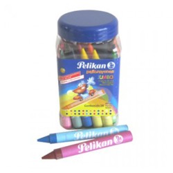 CRAYONES PELIKAN TRIANGULAR JUMBO CAJA CON28
