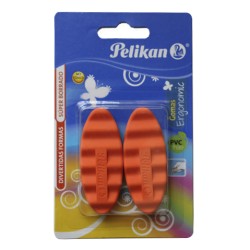 BORRADOR PELIKAN ERGONOMICO FANCY 06140342 BLISTER CON 2