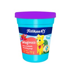 MASA MOLDEABLE MAGIMASA PELIKAN MORADO BOTE 112 GRAMOS