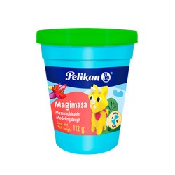 MASA MOLDEABLE MAGIMASA PELIKAN VERDE BOTE 112 GRAMOS